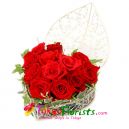 send heart shaped rose basket  to tokyo japan