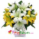 send Lilies to tokyo in japan