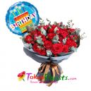 send birthday flowers with balloon to tokyo,japan