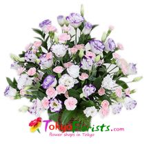 send flowers basket to tokyo