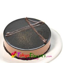 send belgium chocolate moose cake to japan