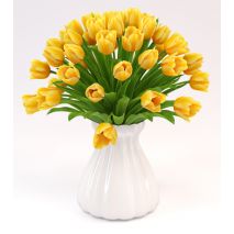 send 24 yellow tulips in vase to japan