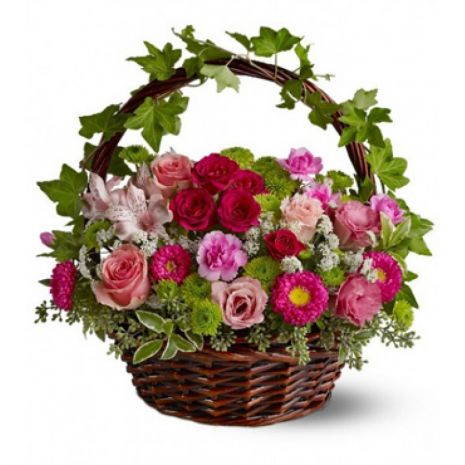 send flower basket to tokyo, japan
