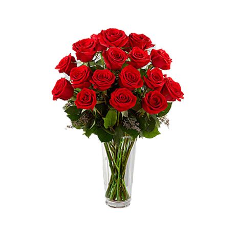 send 12 valentine red rose vase to tokyo